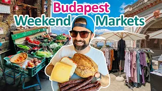 6 EXCITING Weekend Markets of BUDAPEST | Hungary Travel Guide