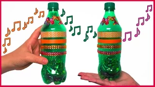 DIY How to Make Plastic Bottle Shaker Instruments for Kids