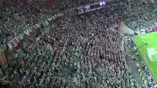 Irish Fans Sing Fields of Athenry Against Spain, Euros 2012