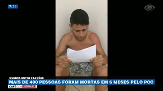 Mais de 400 pessoas foram mortas em seis meses pelo PCC