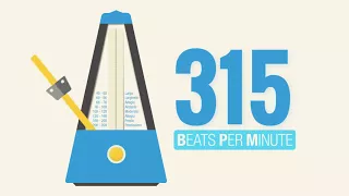 315 BPM Metronome | The BLuetiFuLL MeTRoNoME