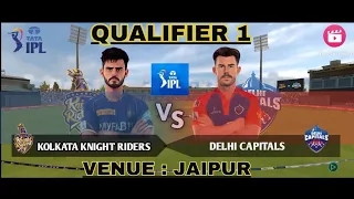 Real Cricket 22 | RC 22 IPL 2023 Qualifier 1 KKR v DC Full Highlights 😍😍