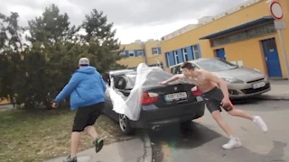 PRANK - AGRESIVNÍ DATEL A POSPREJOVANÉ AUTO !