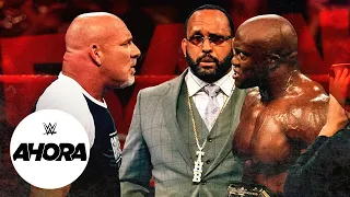 Goldberg y su reto a Bobby Lashley en RAW: WWE Ahora, Jul 26, 2021