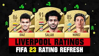 FIFA 23 | LIVERPOOL PLAYER RATINGS IN FIFA 23! 😱🔥 ft. Salah, Diaz, Van Dijk...