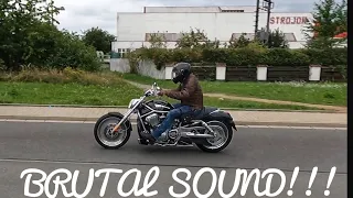 2004 Harley Davidson Vrod with Screaming Eagle exhaust, brutal sound