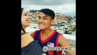 cremosinho e Mônica Chaves dançando na lage  FORRÓ NEWS 🎶🎤@ZeVaqueiro