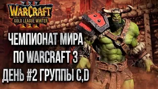 ЧЕМПИОНАТ МИРА ПО WARCRAFT 3: Warcraft Gold League Winter 2019 День #2