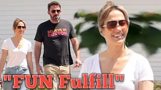 WOW! Jennifer Lopez put big Smiles as she goes shopping with husband Ben Affleck.