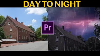 How to Turn Cinematic Day into Night in Adobe Premiere pro | Premiere pro tutorial (Hindi)