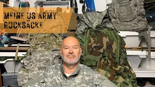 BUSHCRAFT -   Meine US Army Rucksäcke   (4K) #militarygear #bushcraftgear #rucksack