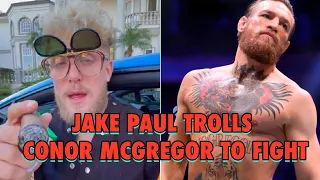 Jake Paul TROLLS Conor McGregor to FIGHT