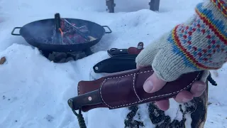 Comparing knife sheaths I like (Jääkäripuukko, Bark River, Brisa, Peltonen Sissipuukko, Marttiini)