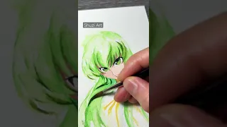 Anime Watercolor | C2 from Code Geass #short