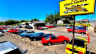 New Classic American Muscle Car Lot Inventory Update 6/26/23 Maple Motors Walk Around USA Hot Rods
