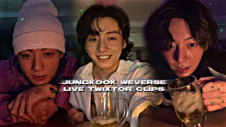JUNGKOOK WEVERSE LIVE (2023.03.14) TWIXTOR CLIPS