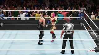 WWE WrestleMania 37: Asuka vs Rhea Ripley (WWE 2K20)