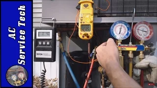 R-410A Charging! Charging a System that is Very Low on Refrigerant,  Avoid the Evap Freezing! Part 1