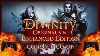 Divinity: Original Sin Enhanced Edition Campaign Co-Op (PS4 Pro) CRPG Live Broadcast Part 1