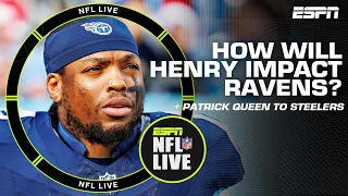 How Derrick Henry will ‘fit perfectly’ with Ravens + Patrick Queen to sign with Steelers | NFL Live