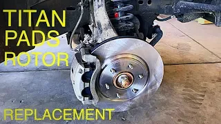 Nissan Titan Front Brake Replacement 04-15 ( The right way)