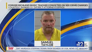 Former Richland music teacher convicted on sex crime charges