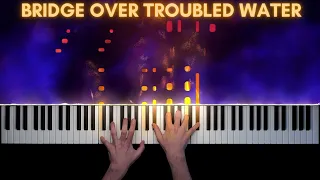 Simon & Garfunkel - Bridge Over Troubled Water | Piano Cover + Sheet Music