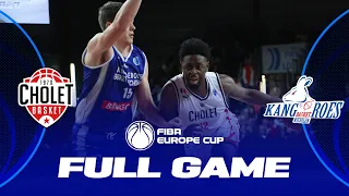 Cholet Basket v Kangoeroes Basket | Full Basketball Game | FIBA Europe Cup 2022-23