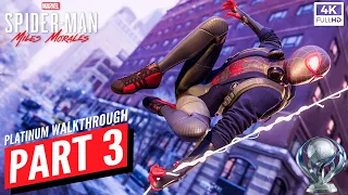 The Tinkerer | SPIDER-MAN MILES MORALES Platinum Trophy Walkthrough Part 3 (PS5 4K 60FPS)