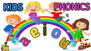 vowels sounds, super phonics for kids, a,e,i,o,u sounds, three letter word, kids poem, @YakshitaMam