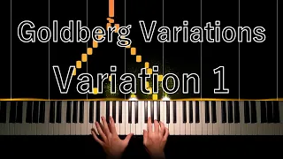 [J.S.Bach] Goldberg Variations Variation1  ゴルトベルク変奏曲 第一変奏曲 [BWV988]　改