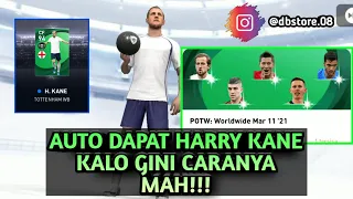 TRIK CARA MENDAPATKAN HARRY KANE DI POTW TERBARU PES 2021 MOBILE 🤩