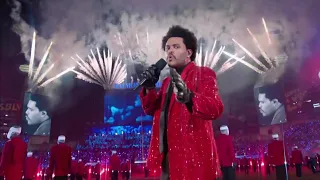 THE WEEKND _ Blinding Lights _ LIVE at the Pepsi super bowl halftime show 2021