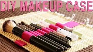 DIY MAKEUP BRUSH ROLL | Tip Tuesday #37