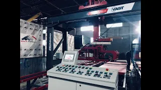 Пакетування бруківки пакетувальним автоматом LP-600 від ТМ"VAST"
