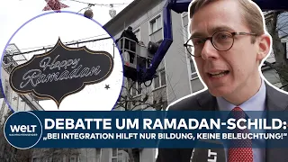 FRANKFURT: Ramadan Beleuchtung in Innenstadt löst Diskussion aus. Ein Zeichen der Integration?