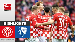 Mainz Move Up to Relegation Place | Mainz - Bochum 2-0 | Highlights | Matchday 26 - Bundesliga 23/24