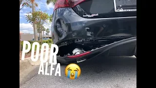 We RUINED A Brand New Alfa Romeo (Accidentally)