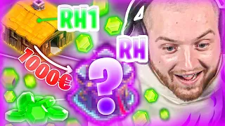 🔥🤯WER GEWINNT 12h RATHAUS RACE! - Welches RH mit 1.000€ in Clash of Clans