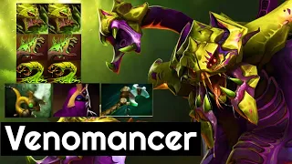 Venomancer full support gameplay | Идеальная игра на саппорте венике | Venomancer 7.34 Dota 2