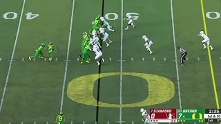 2018 Outside Zone Read versus Stanford