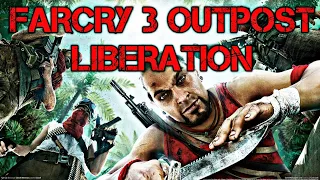 Farcry 3 stealth outpost liberation#shorts