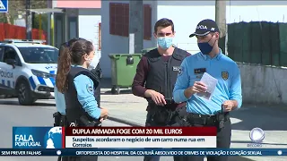 Dupla rouba 20 mil euros em Corroios