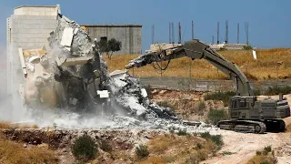 Israelis reißen Palästinenser-Häuser ab