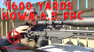 1600 Yards | Howa TSP-X 6.5 PRC and Sightmark Latitude 10-40x60