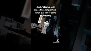 Rem's Decision + Part of "When Love Comes" - Death Note : The Musical LONDON 2023