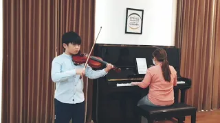Aleksey Yanshinov Violin Concertino Op.35 ----- Lorenzo anson poedijono