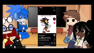 Sonic movie 2 Reacts￼ to Shadow￼ || sonadow || 💙❤️|| Part￼ 2 || not my TikTok videos￼