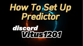 How to set up predictor