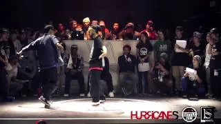 HURRICANES BATTLE-ISM 2013 TAIWAN | HIP HOP SOLO BATTLE - 將史 VS U-KAY （種子賽）